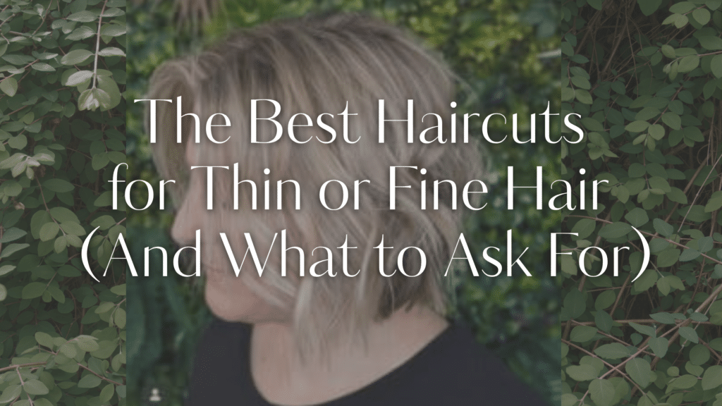 Haircuts for thin and fine hair at Gordon Salon